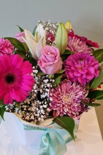 Box Of Blooms –  Pinks
