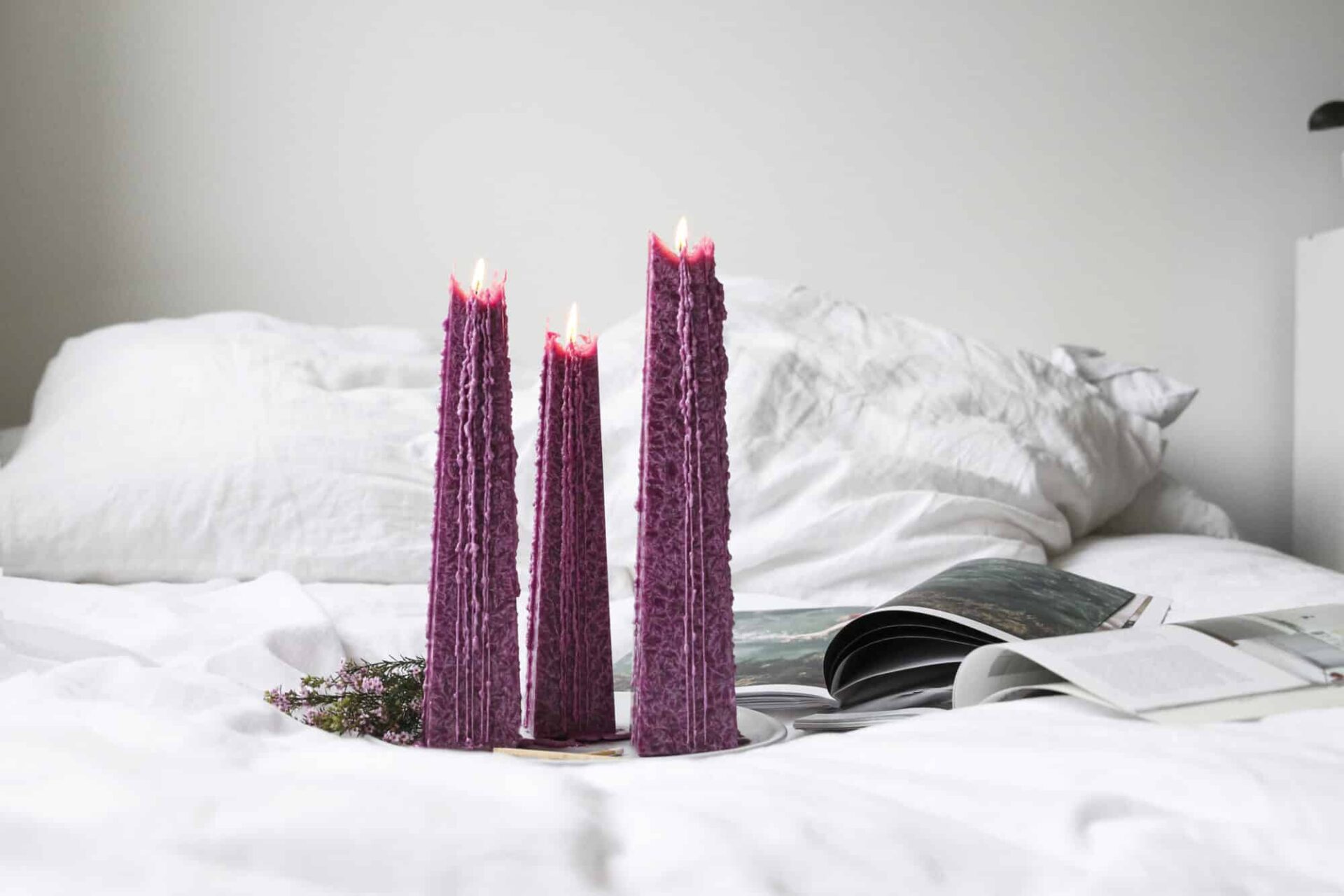 Wild Plum Icicle Candle