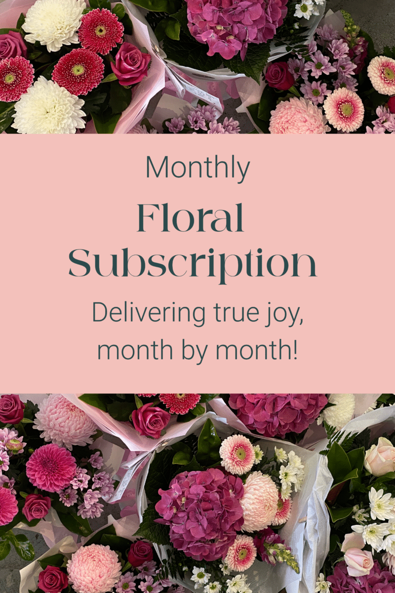Monthly Floral Subscription Package