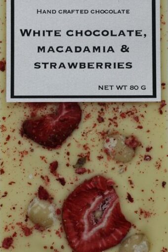 White Chocolate, Macadamia & Strawberries