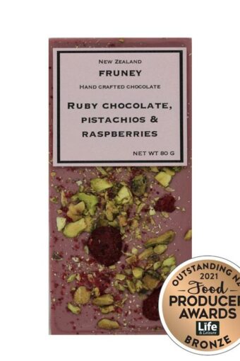 Ruby Chocolate, Pistachios & Raspberries