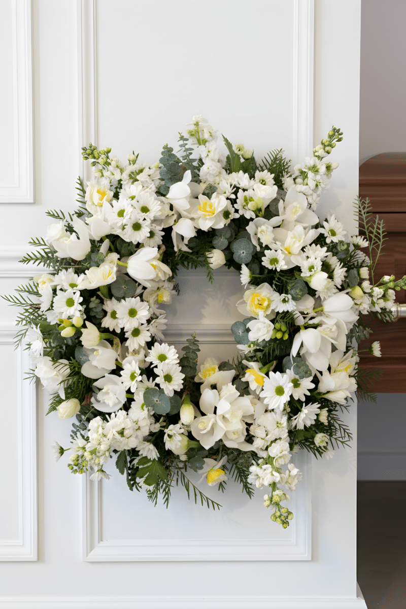 Fresh Floral Wreath