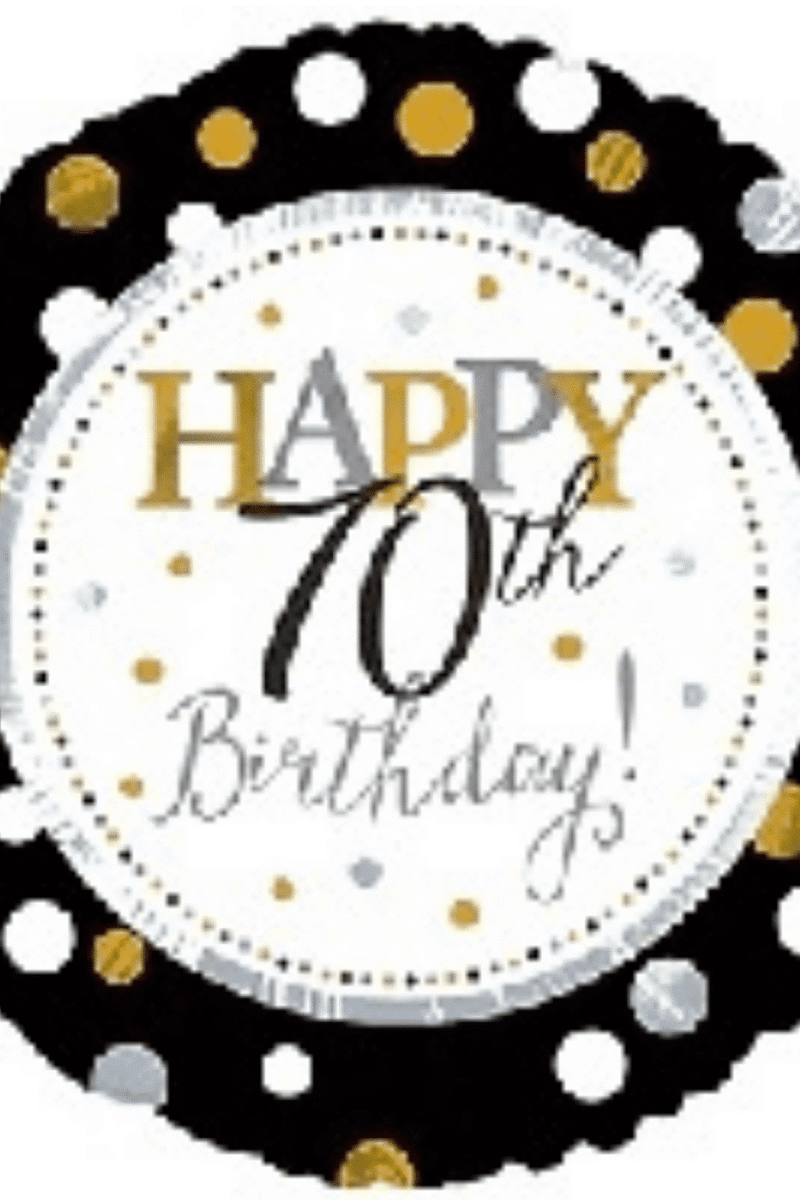 70 Birthday Balloon