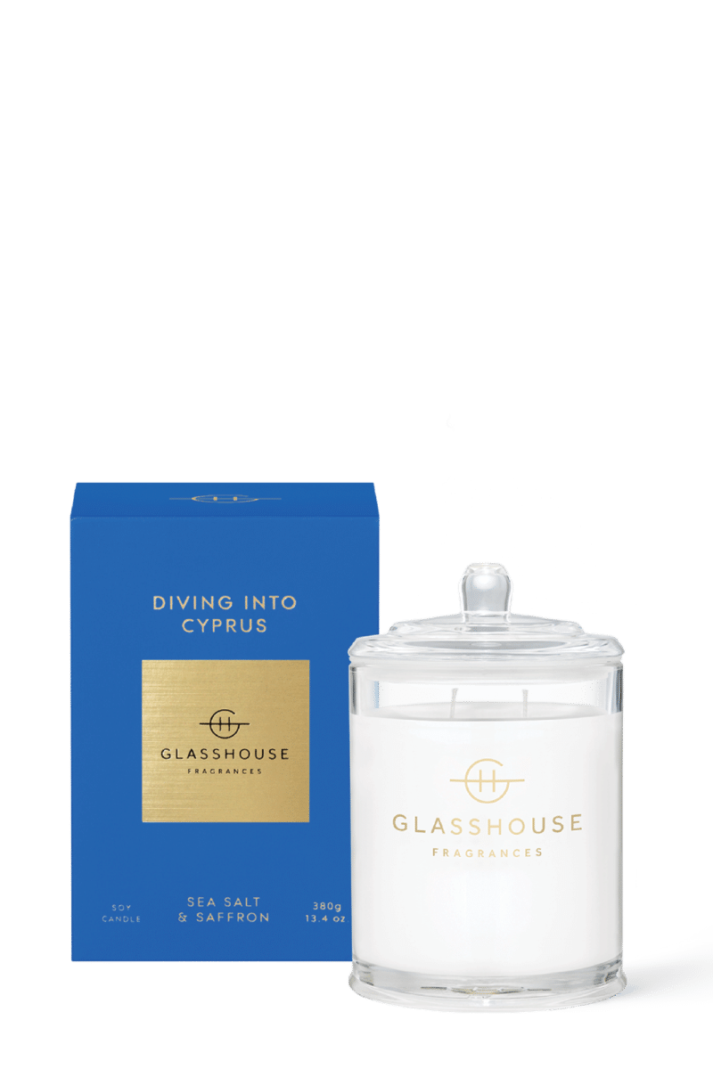 Diving Into Cyprus - 380g Soy Candle