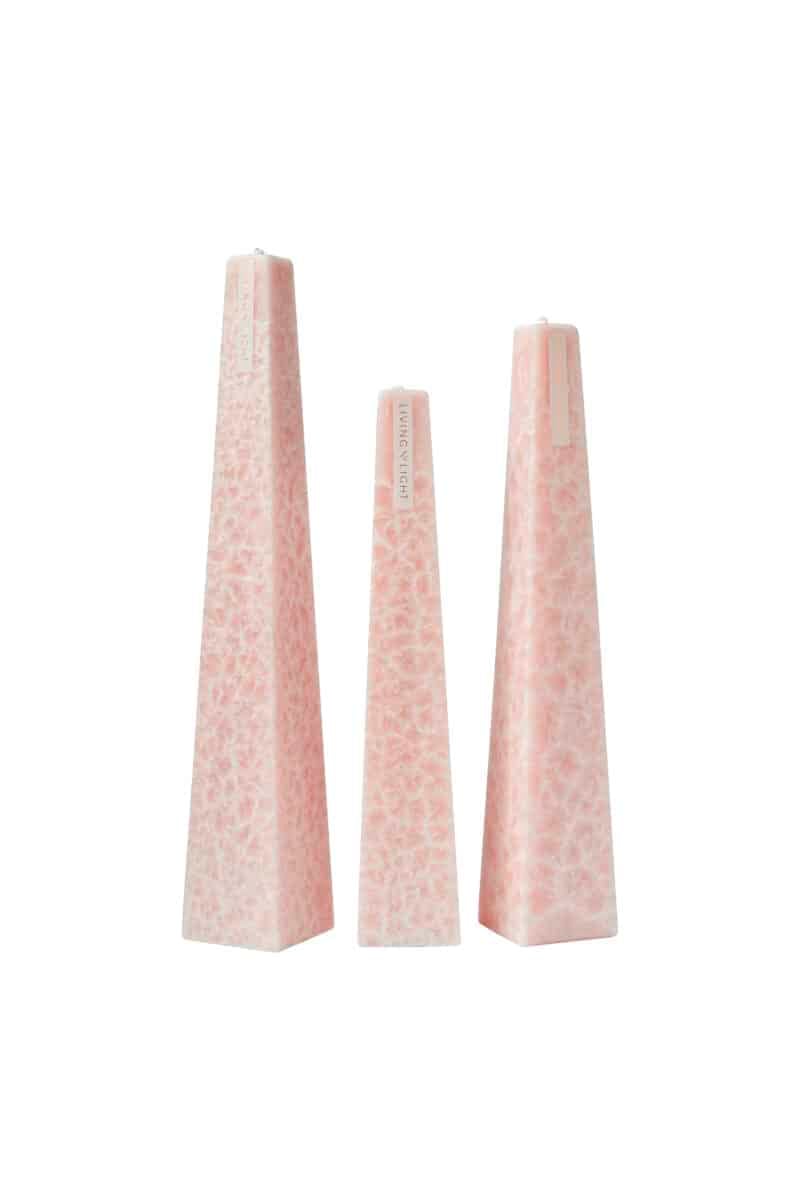 Peony Rose Icicle Candles